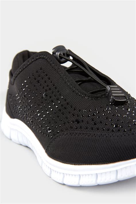 black dress trainers for women.